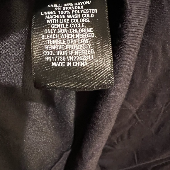 Black Dress Rushed side - Picture 4 of 4